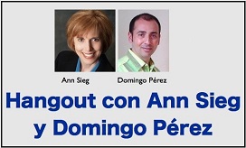 Hangout Ann Sieg y Domingo Pérez